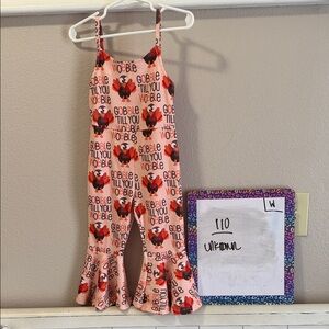 Pink Gobble Till You Wobble Kids Bottoms